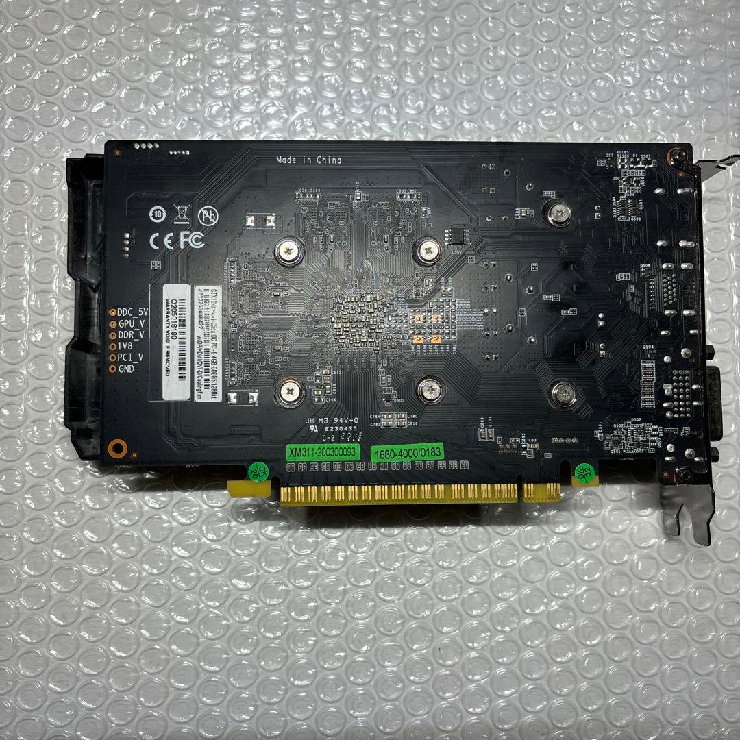グラフィックボード・グラボ・ビデオカード GTX1650 EX-1 Click OC PCI-E 4GB GDDR6