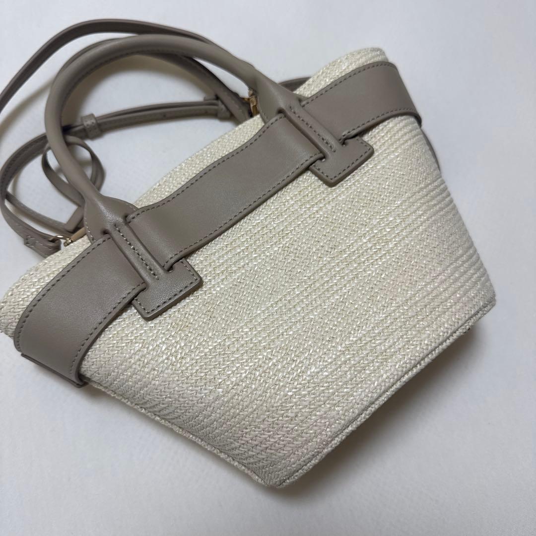 値下げ不可Herlipto Palma Mini Tote Bag かごバッグ