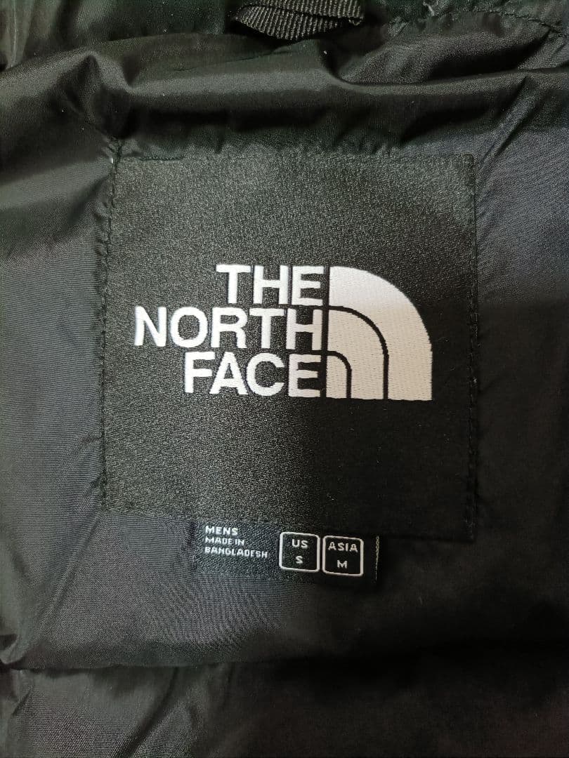 1度のみ着用 ザノースフェイス ダウンジャケット フード付き　Mサイズ