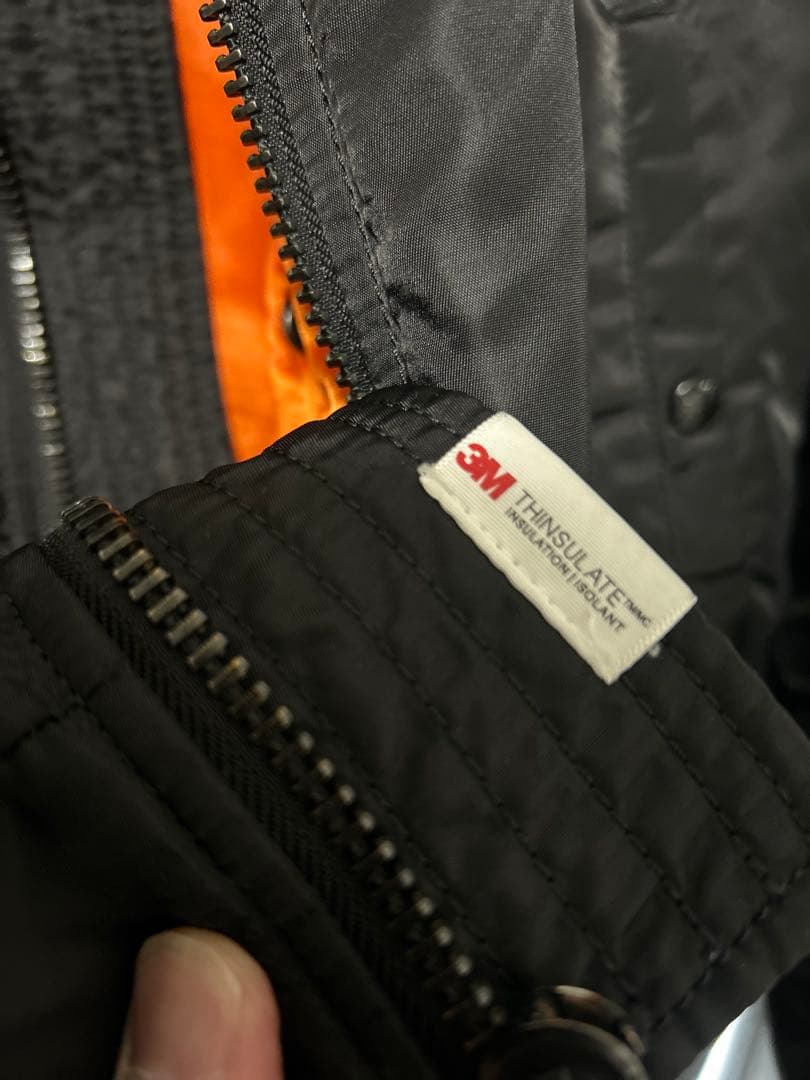 AVIREX MANASTASH BEAVER MA-1 サイズL