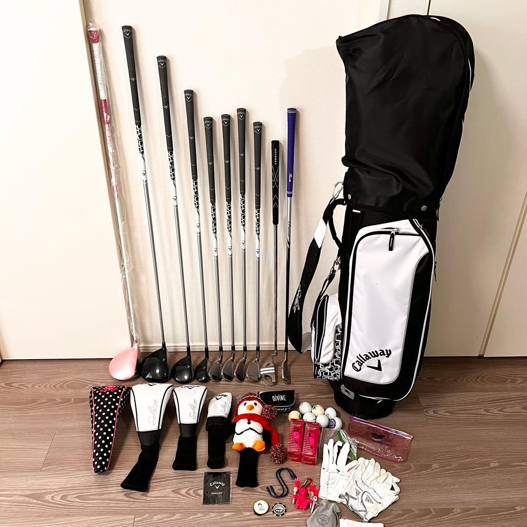 【初心者】レディース ゴルフクラブセット キャロウェイ solaire ソレイル