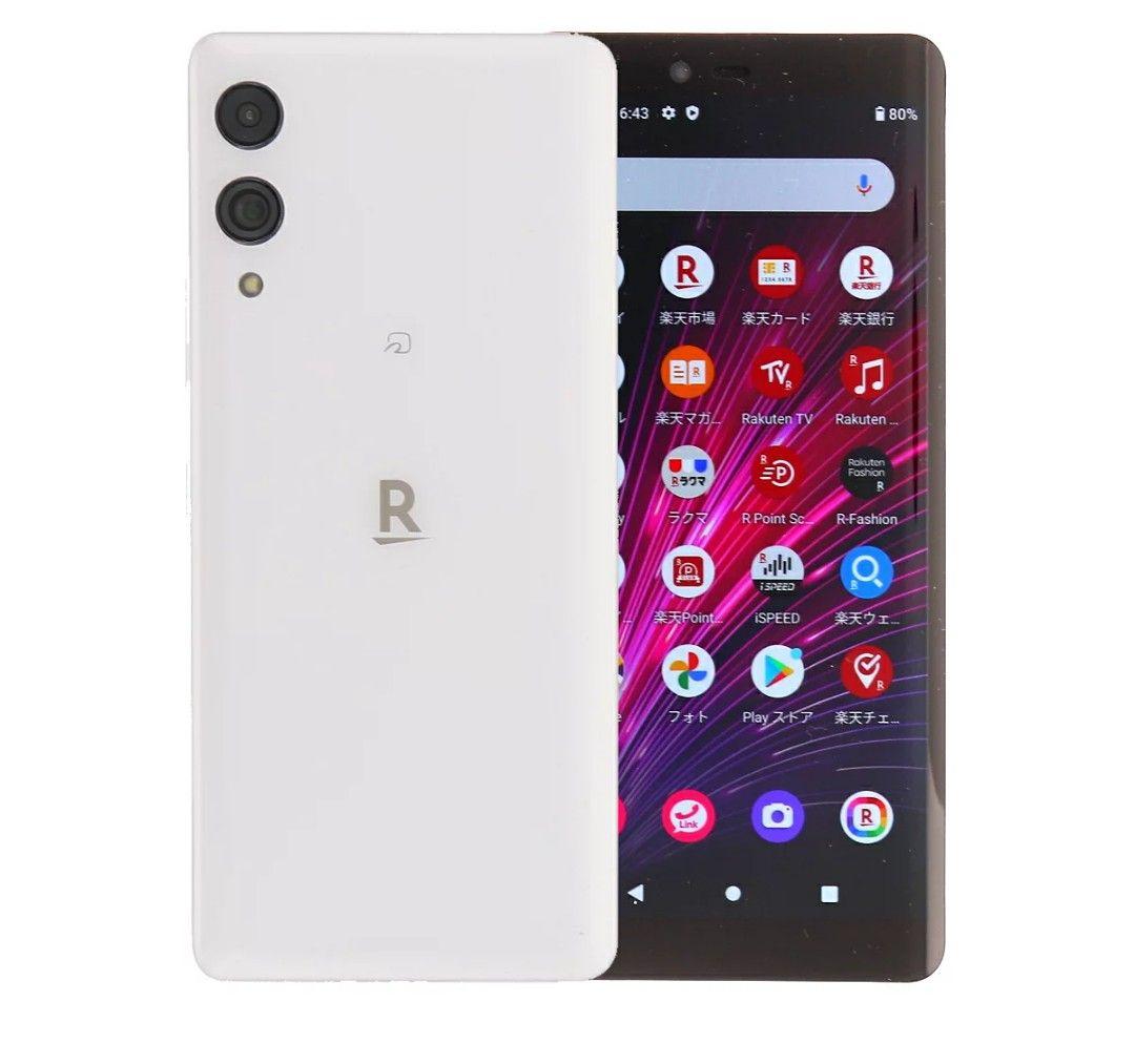 Rakuten Hand 5G 128GB 楽天モバイル 白黒赤 3点セット