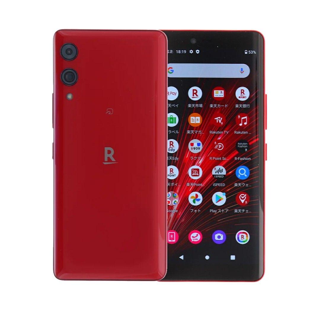Rakuten Hand 5G 128GB 楽天モバイル 白黒赤 3点セット