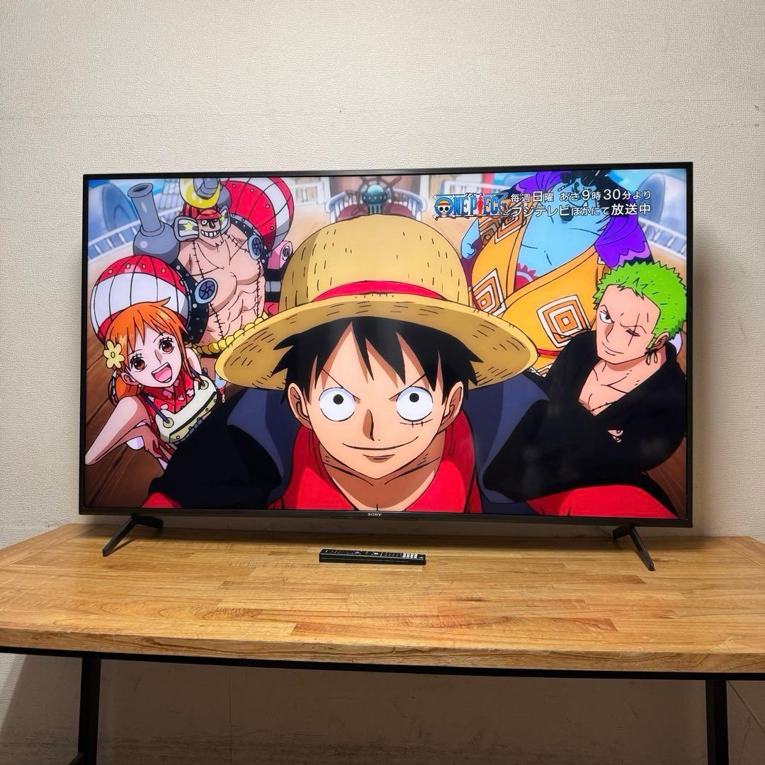 SONY 65V型 4K 液晶テレビ Google TV KJ-65X80J
