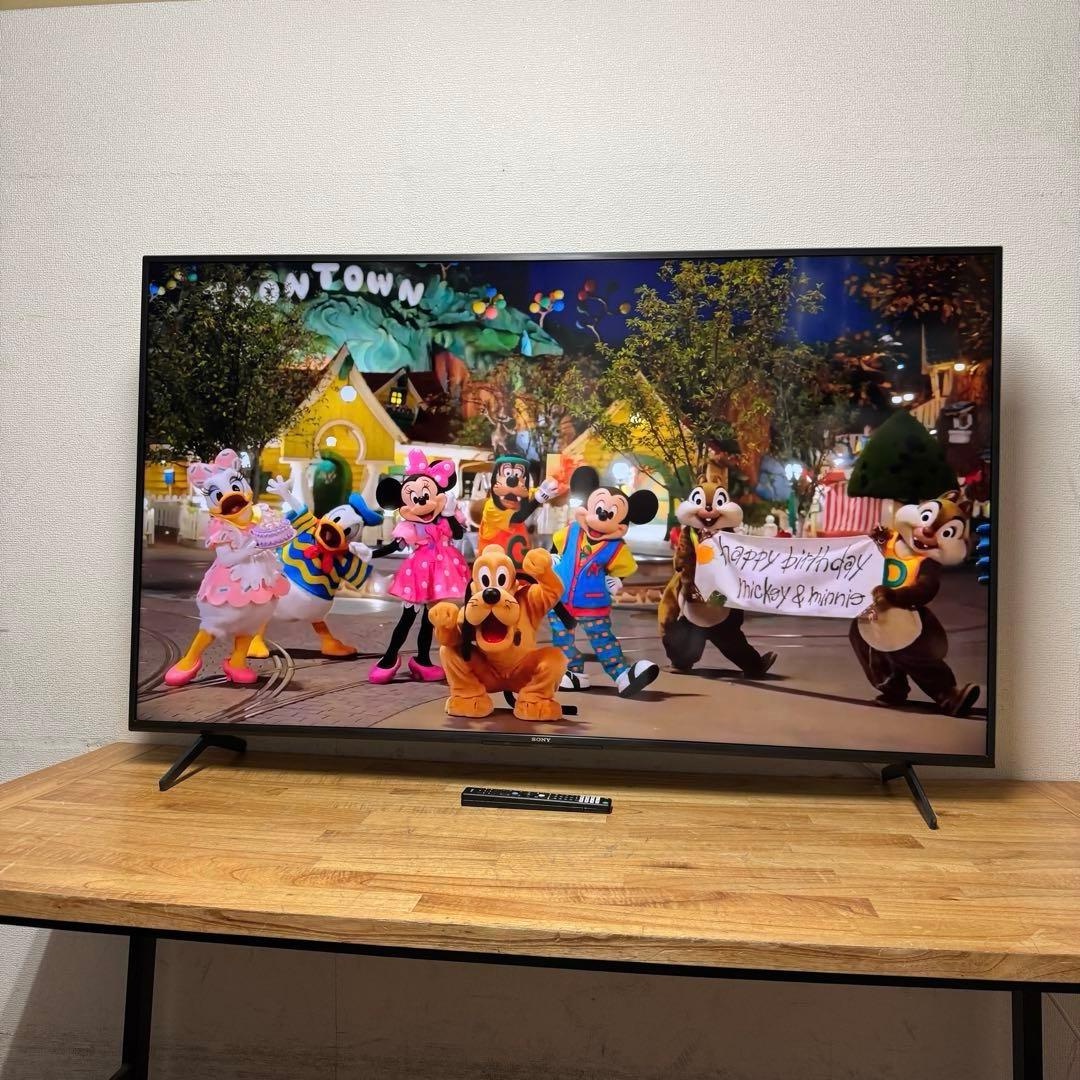 SONY 65V型 4K 液晶テレビ Google TV KJ-65X80J