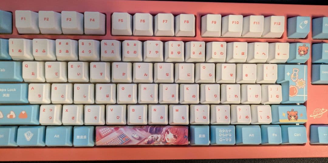 ぶいすぽっ！ 夢野あかり VSPO! GEAR ゲーミングキーボード