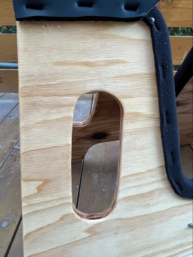 【Amayokオリジナル】サーフボードスタンド　木製　ロングボード