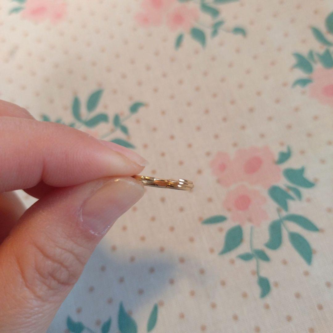 Hirotaka K18 DUNE ハギー ピアス Ｓサイズ　フープピアス