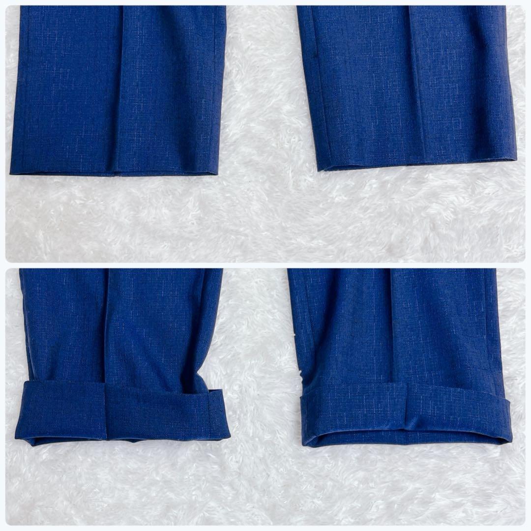 nano universe スーツ セットアップ REDA ブルー サイズ48