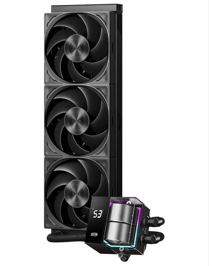 PCCOOLER CPS DS360Pro デジタル一体型CPU水冷クーラー