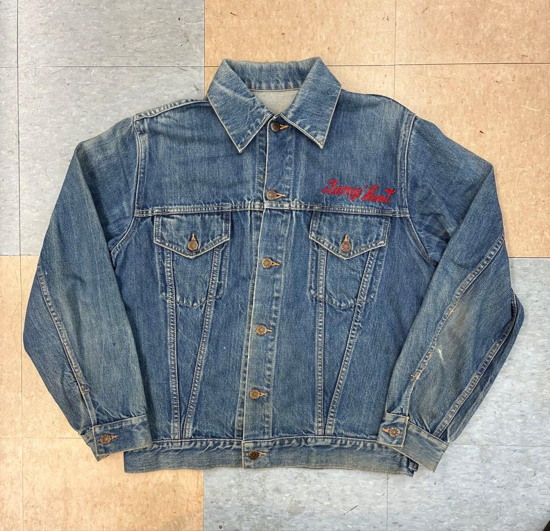 70s オリジナル レッドデビル 沖縄 スーベニア デニムジャケット ビンテージ