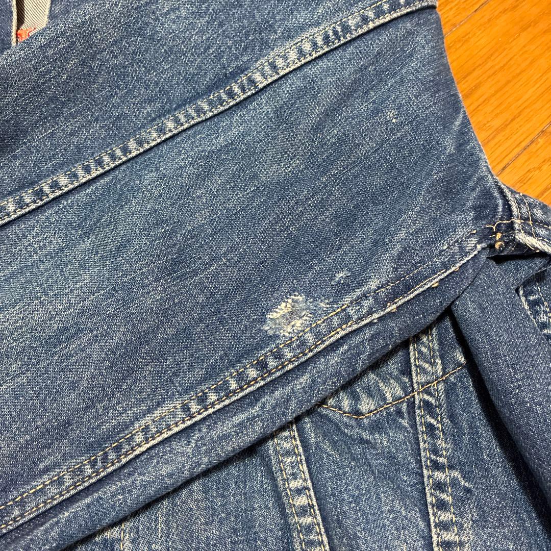 70s オリジナル レッドデビル 沖縄 スーベニア デニムジャケット ビンテージ