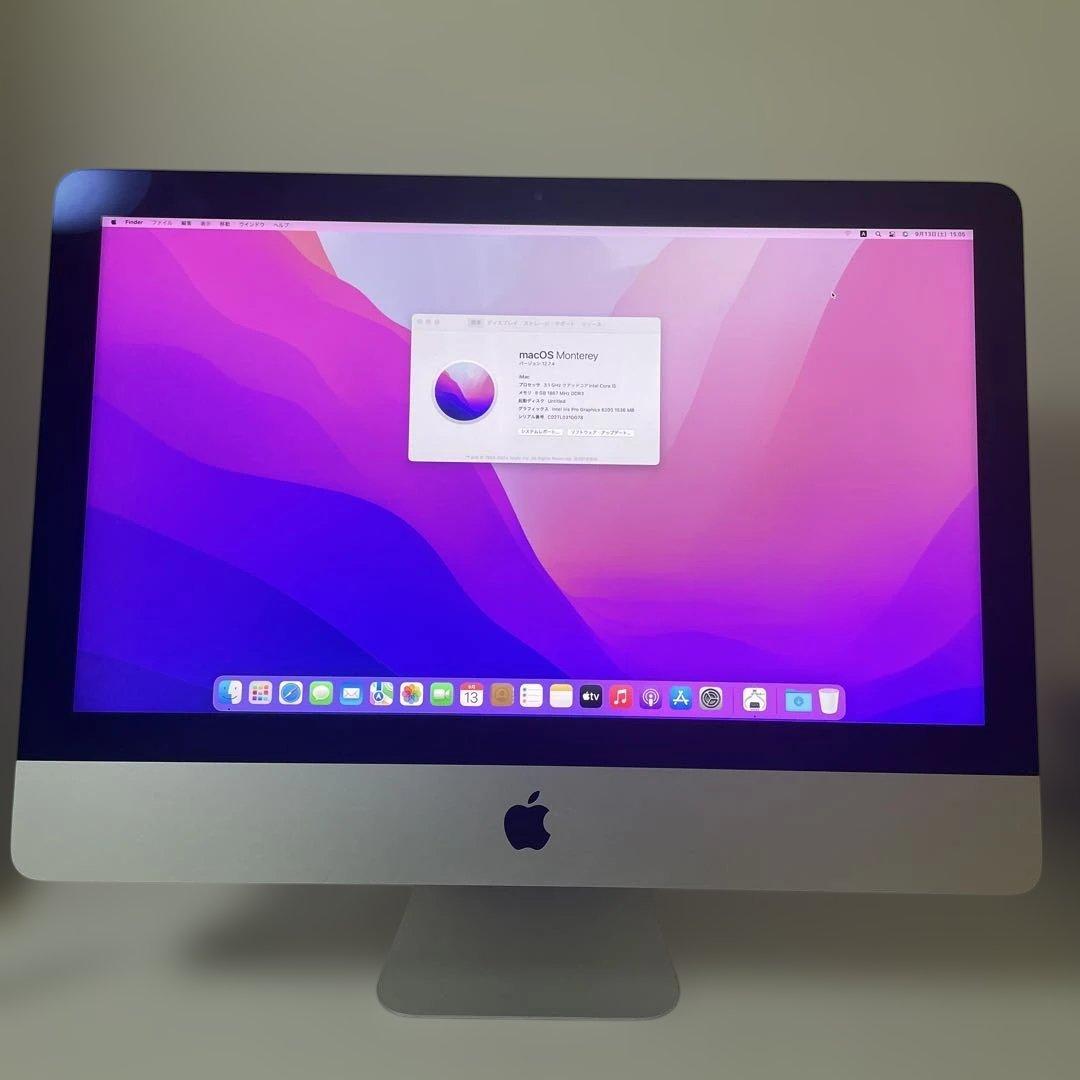 Apple iMac 2015 Retina 4K 21.5インチ SSD512