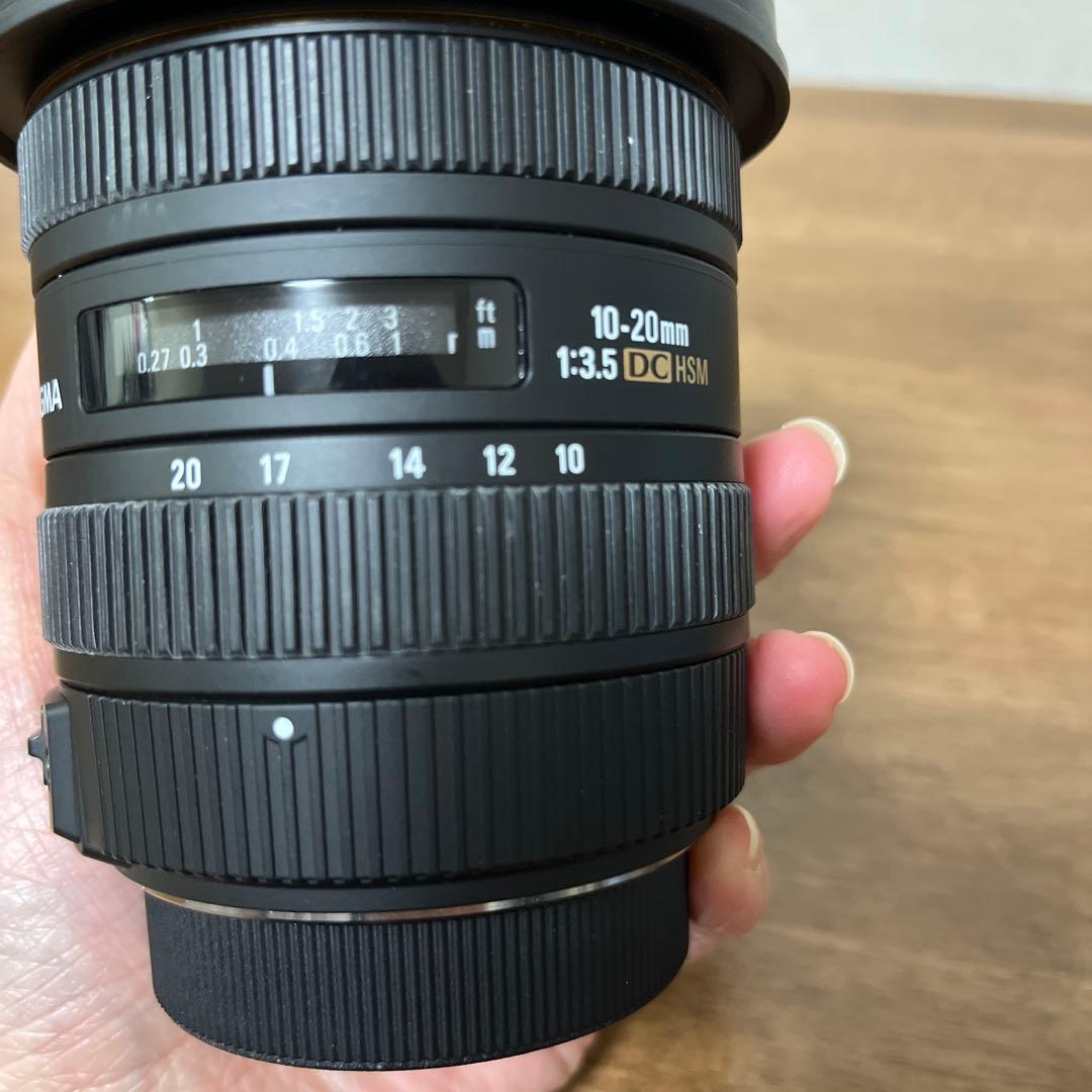 SIGMA 10-20mm F3.5 DC HSM Kマウント　PENTAX用