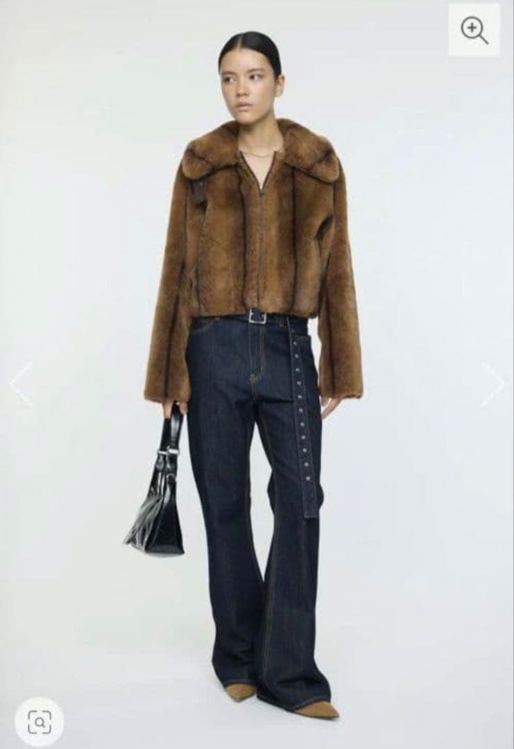 moussy REVER FAUX ファーコート