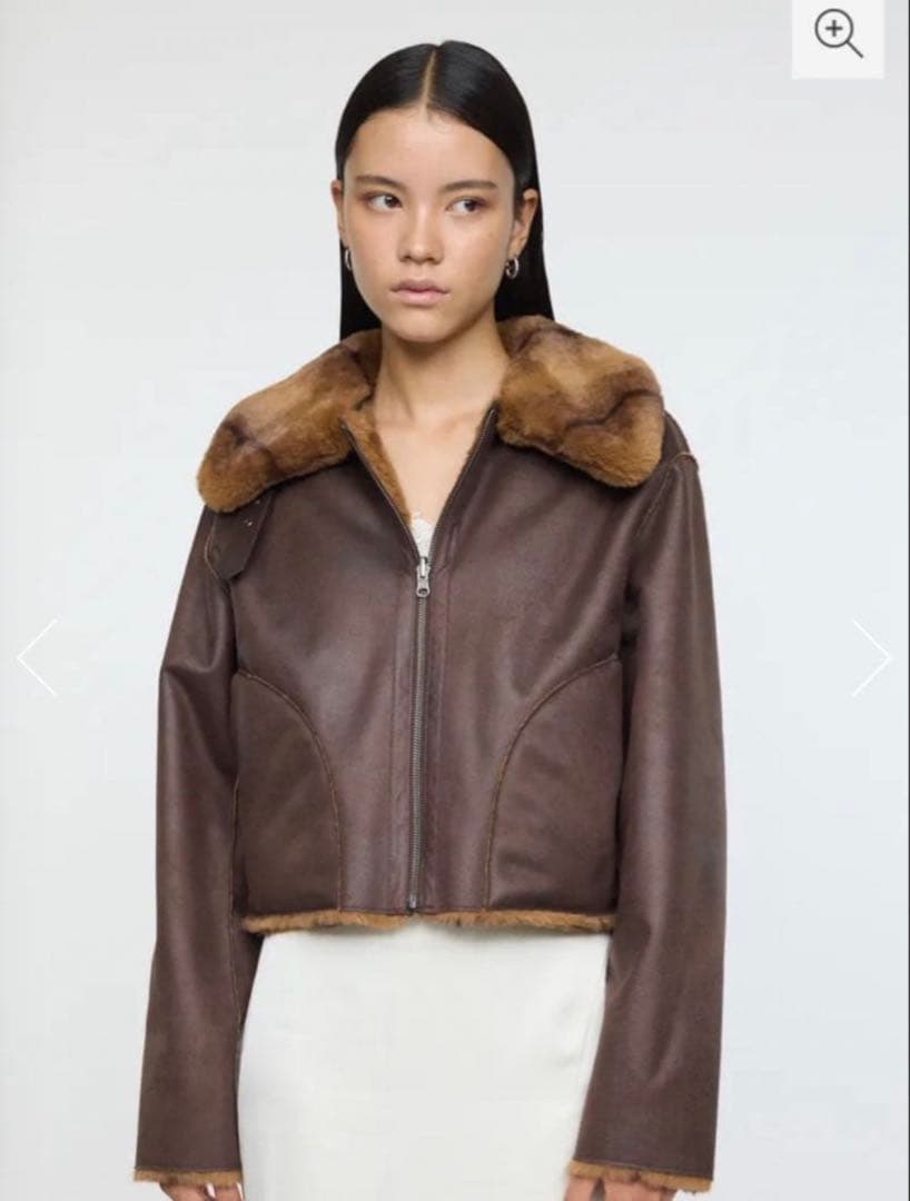 moussy REVER FAUX ファーコート