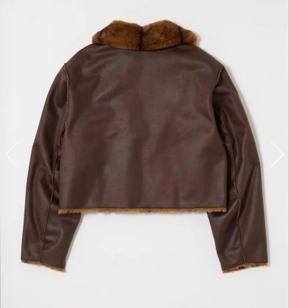 moussy REVER FAUX ファーコート