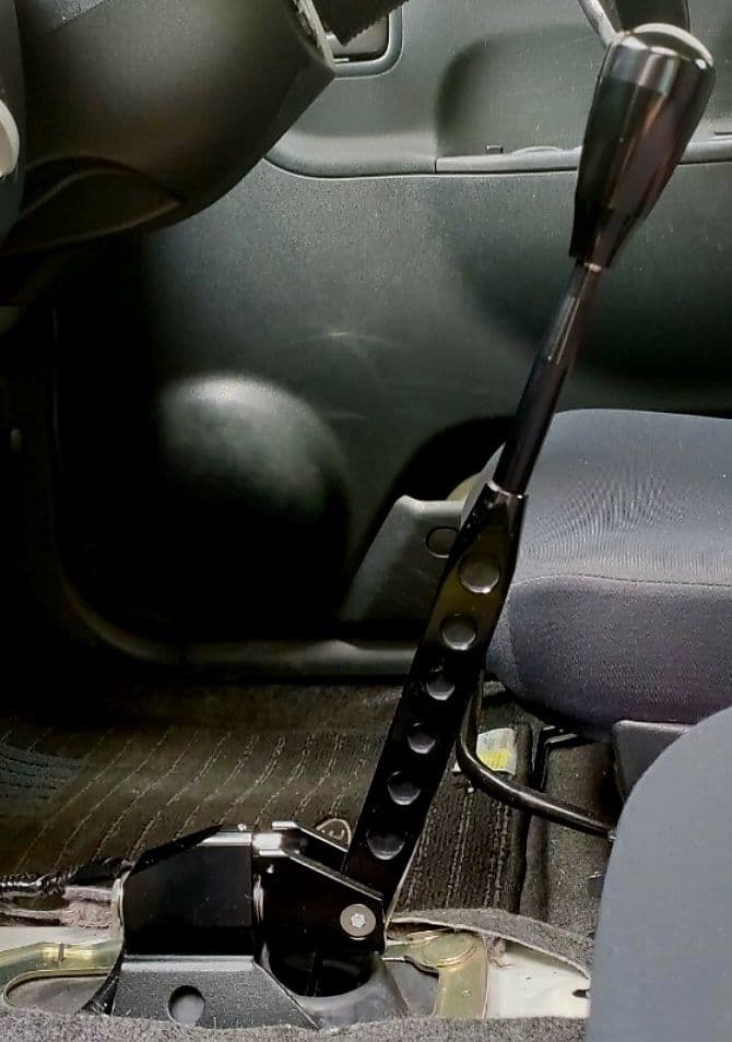 【次回入庫未定 早い者勝ち】ダイハツ エッセ用ショート/レーシング シフター