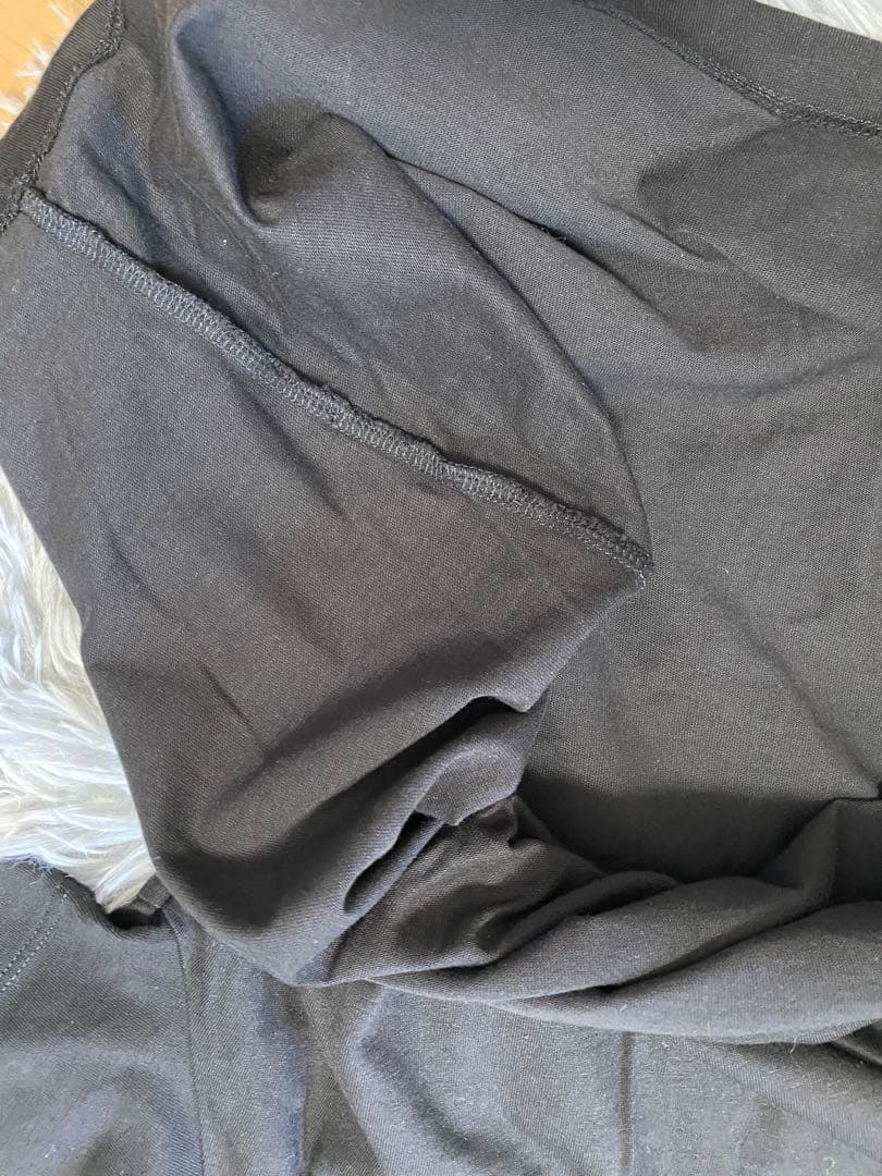 MONCLER ブラック 半袖Tシャツ