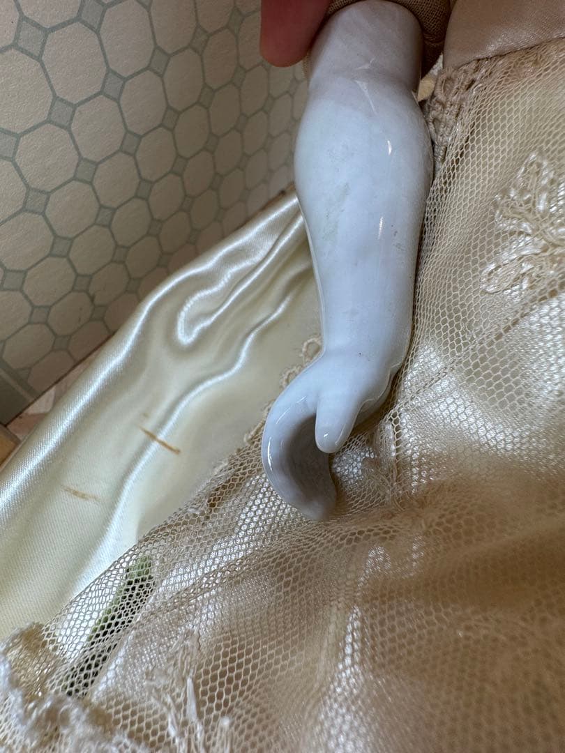 ジ*ー様 ドイツ　アンティーク　チャイナヘッド　ドール　約50センチ