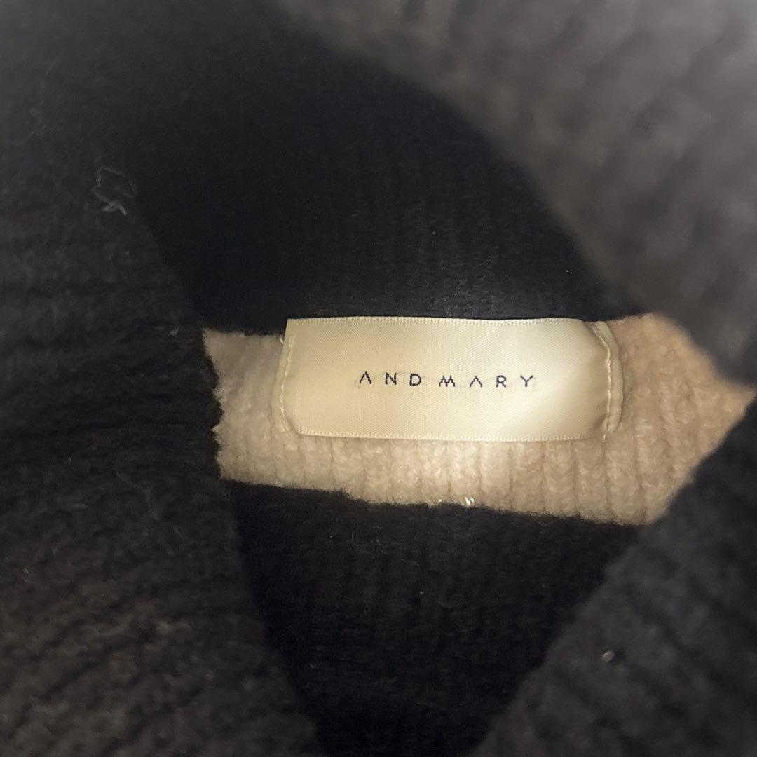 【 andmary 】milo mini dress　ベージュ