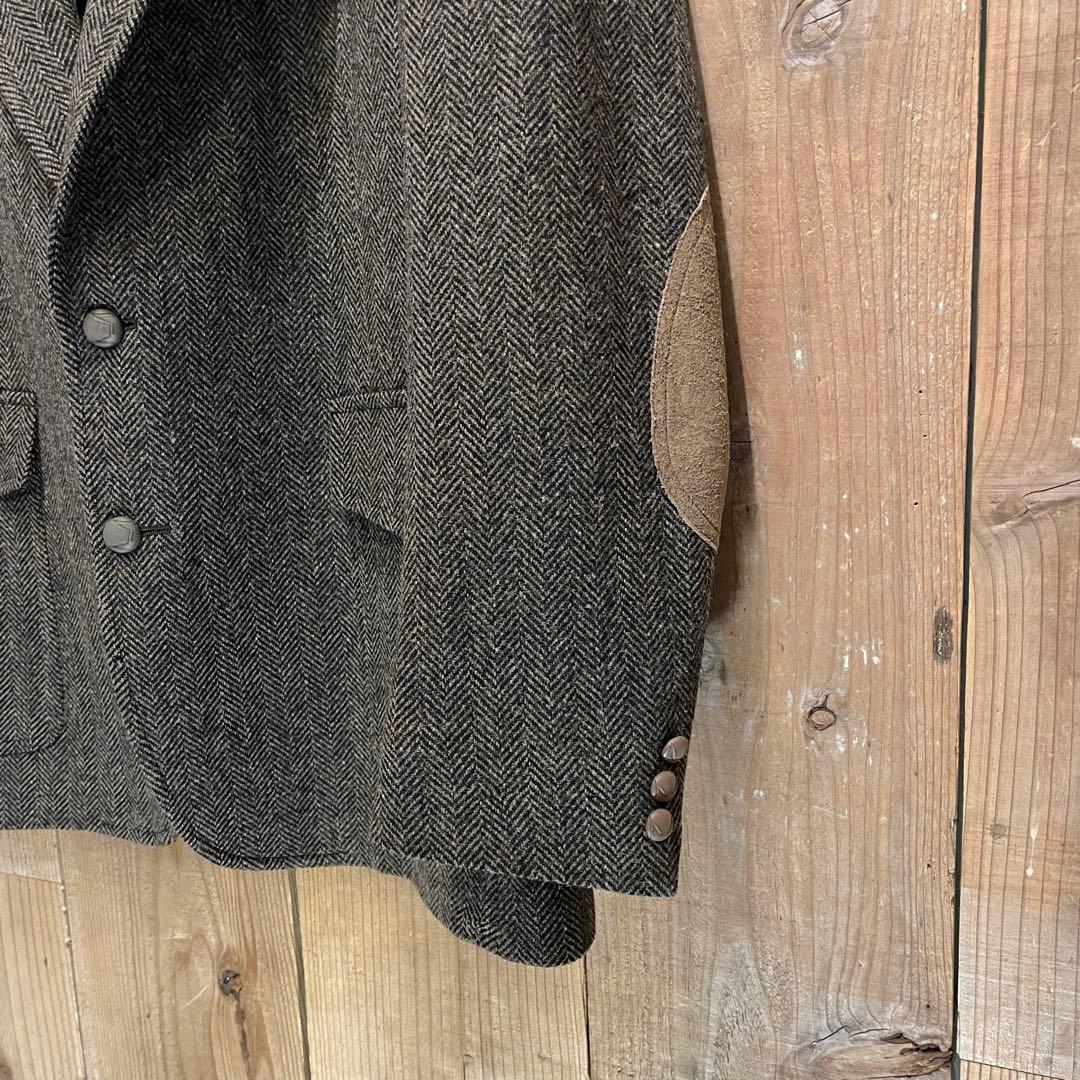 【L】PENDLETON ツイード テーラード ジャケット ペンドルトン ウール