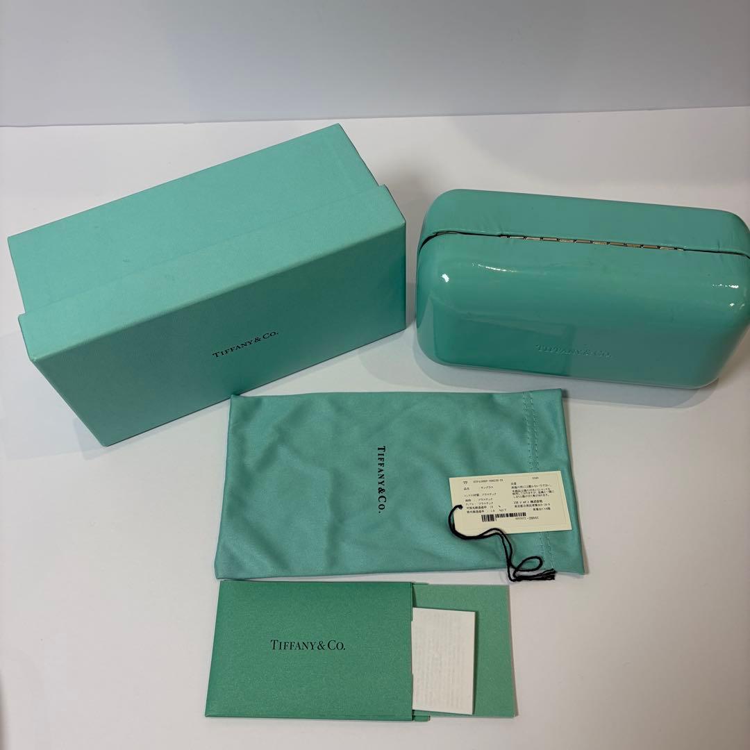 ティファニー TF4108 サングラス クロス スワロフスキーべっ甲 付属品完備