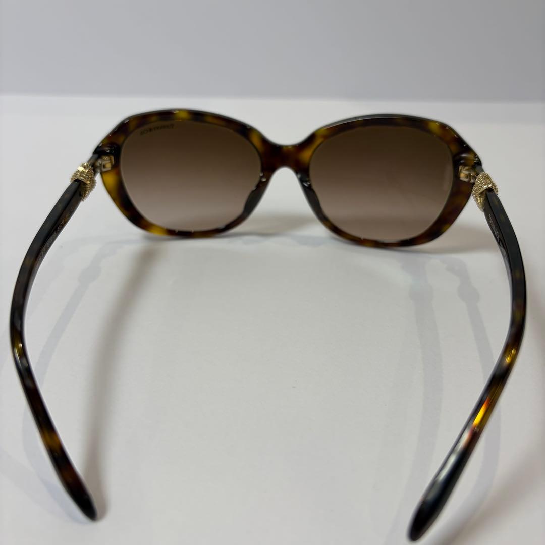 ティファニー TF4108 サングラス クロス スワロフスキーべっ甲 付属品完備