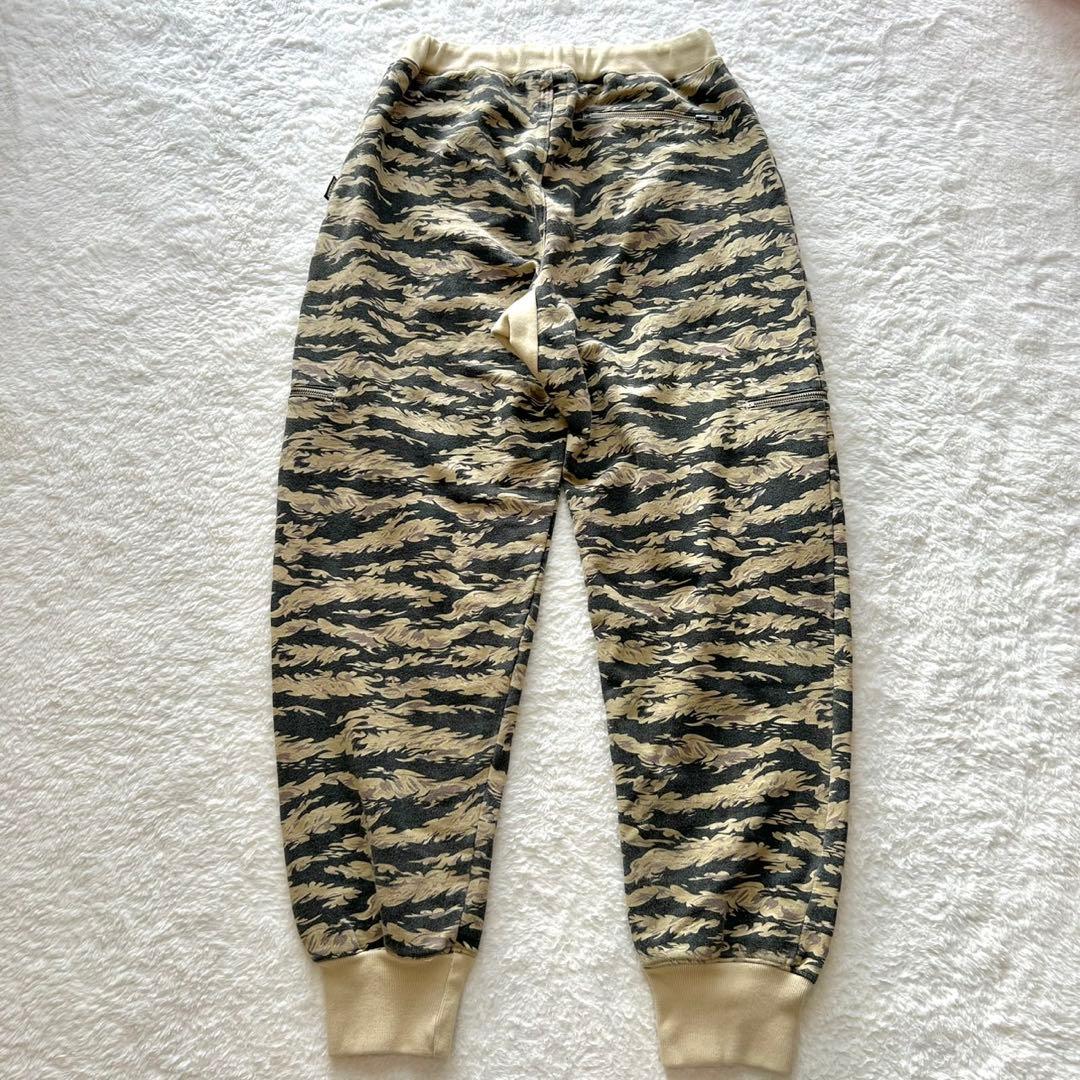 00s OLD STUSSY オールドステューシー　タイガーカモ　セットアップL