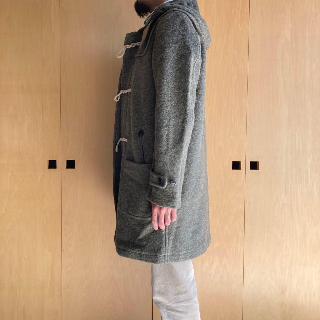 HAVERSACK MONTY型 ウール縮絨 ダッフルコート L