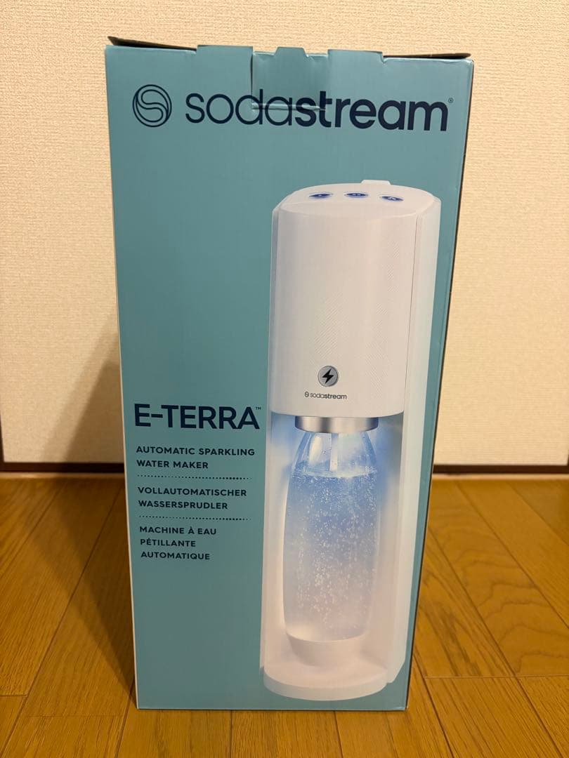 sodastream E-TERRA 自動炭酸水メーカー ホワイト