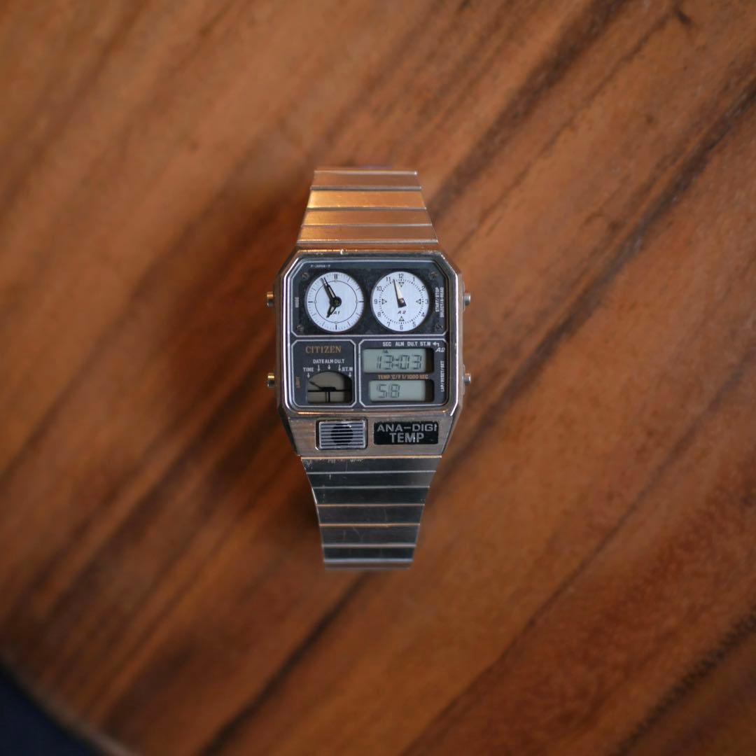80's CITIZEN ANA-DIGI TEMP ヴィンテージ