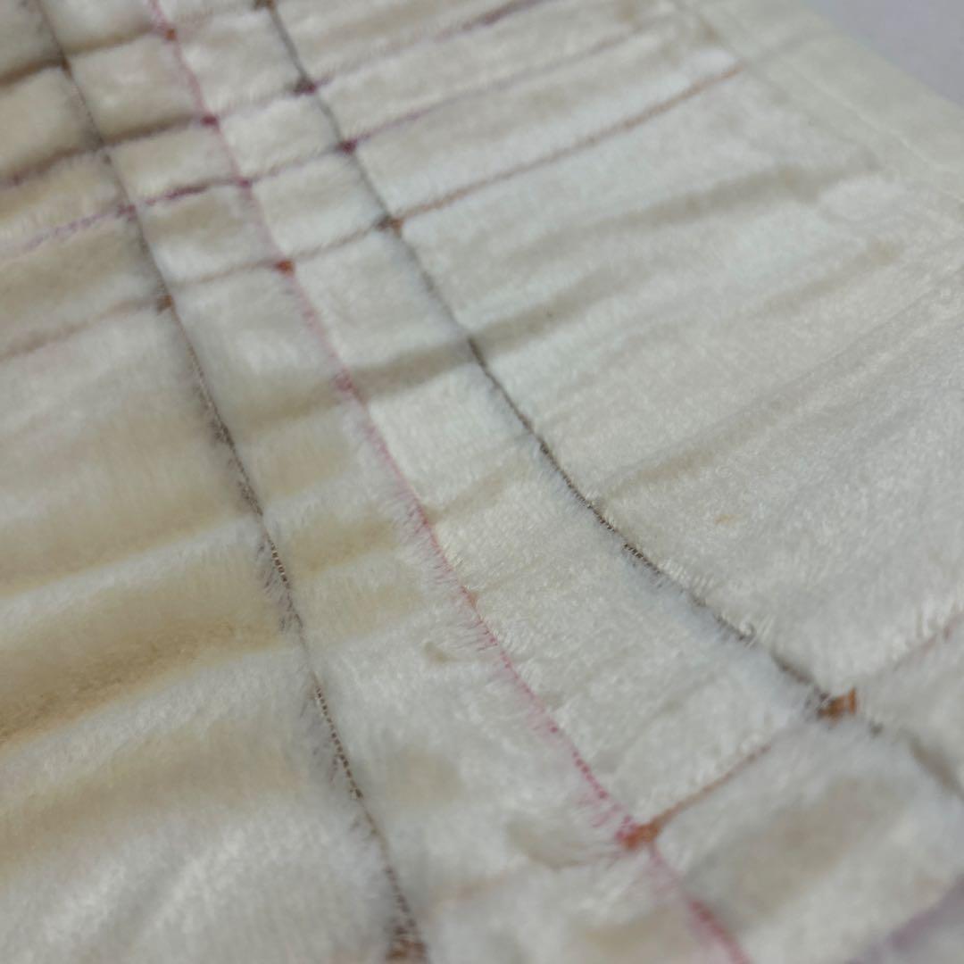 CELINE シルキータッチの高級シール織り綿毛布 2枚難ありお手入れブラシ付き