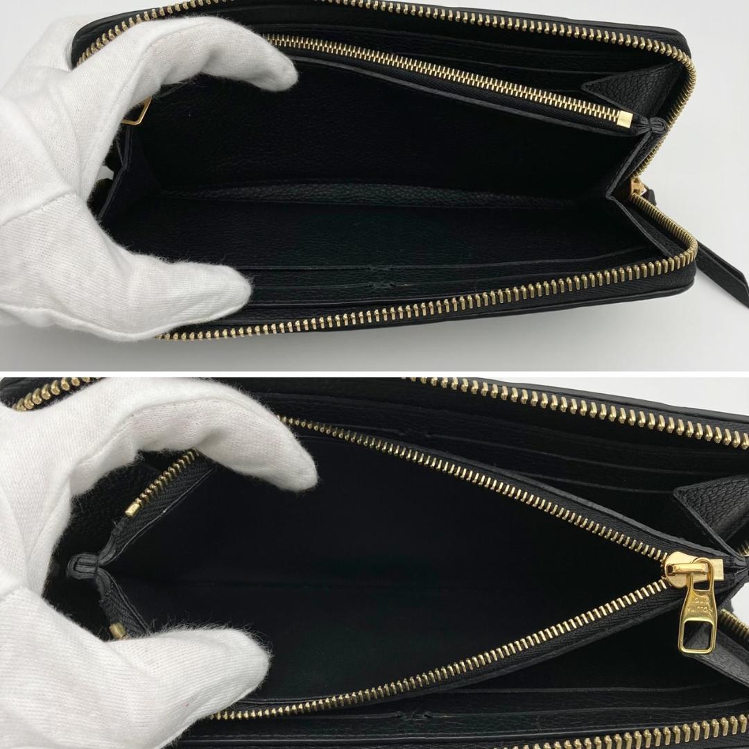 ルイヴィトン　クレマンス　アンプラント　ノワール　長財布　783