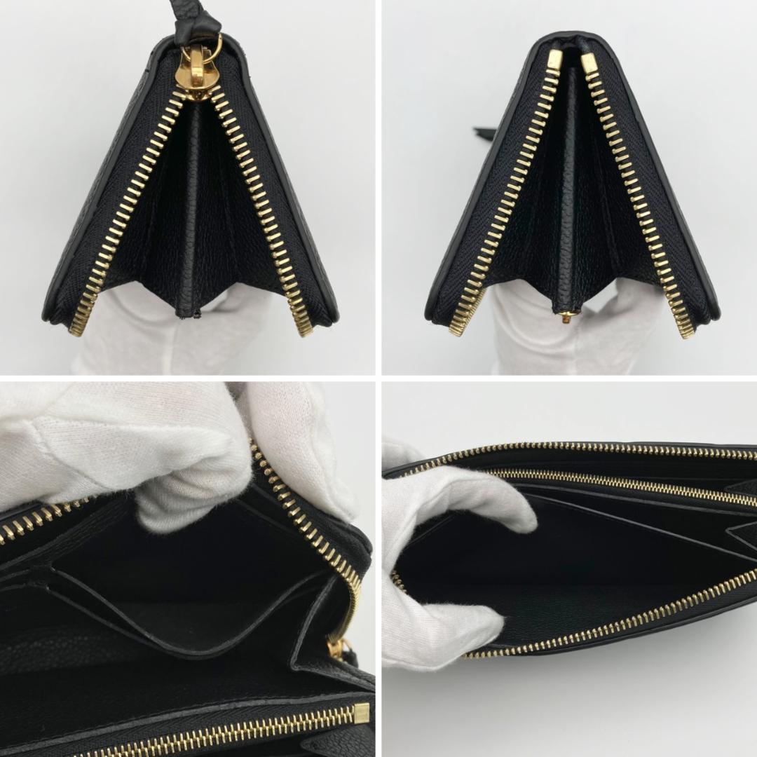 ルイヴィトン　クレマンス　アンプラント　ノワール　長財布　783