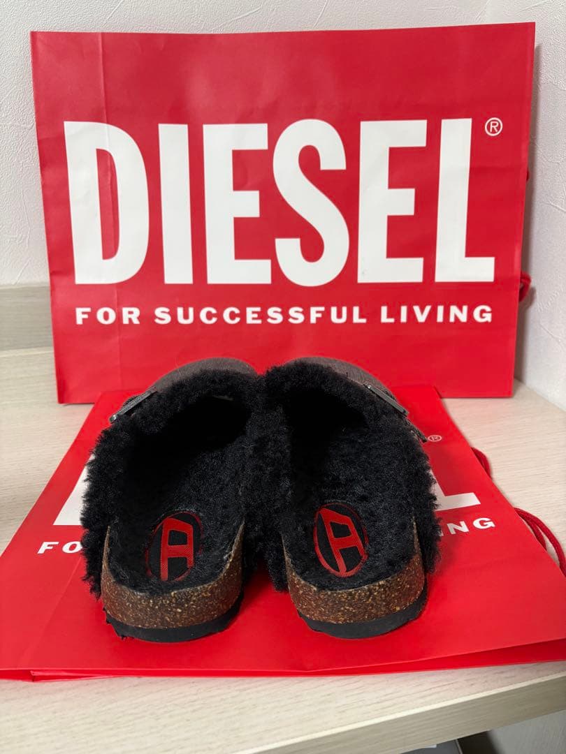 ディーゼル デニム グロッグ サンダル スリッポン 25.5cm