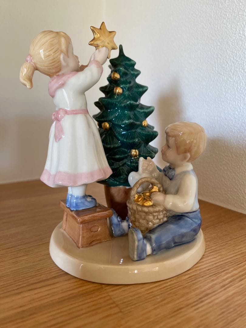 ロイヤルコペンハーゲン フィギュリン クララ ペーター クリスマスツリー