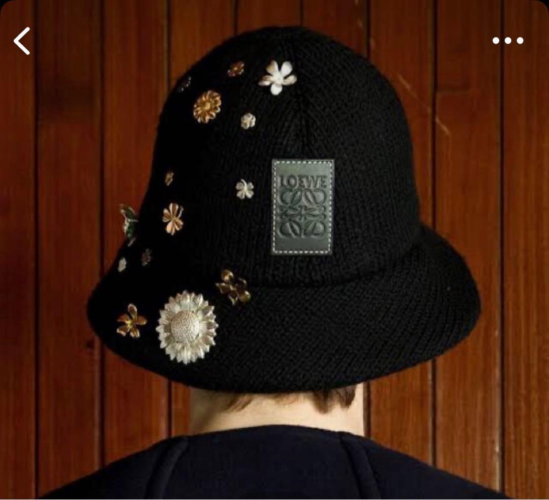 LOEWE 21aw エンブロイダリーハット