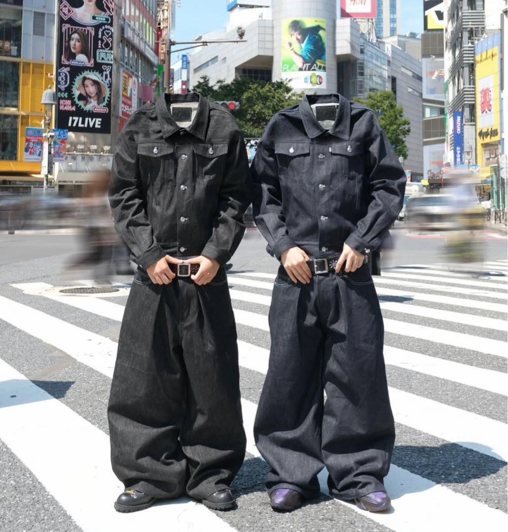 BELVET リジットデニムジャケット M