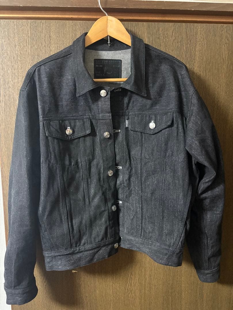 BELVET リジットデニムジャケット M