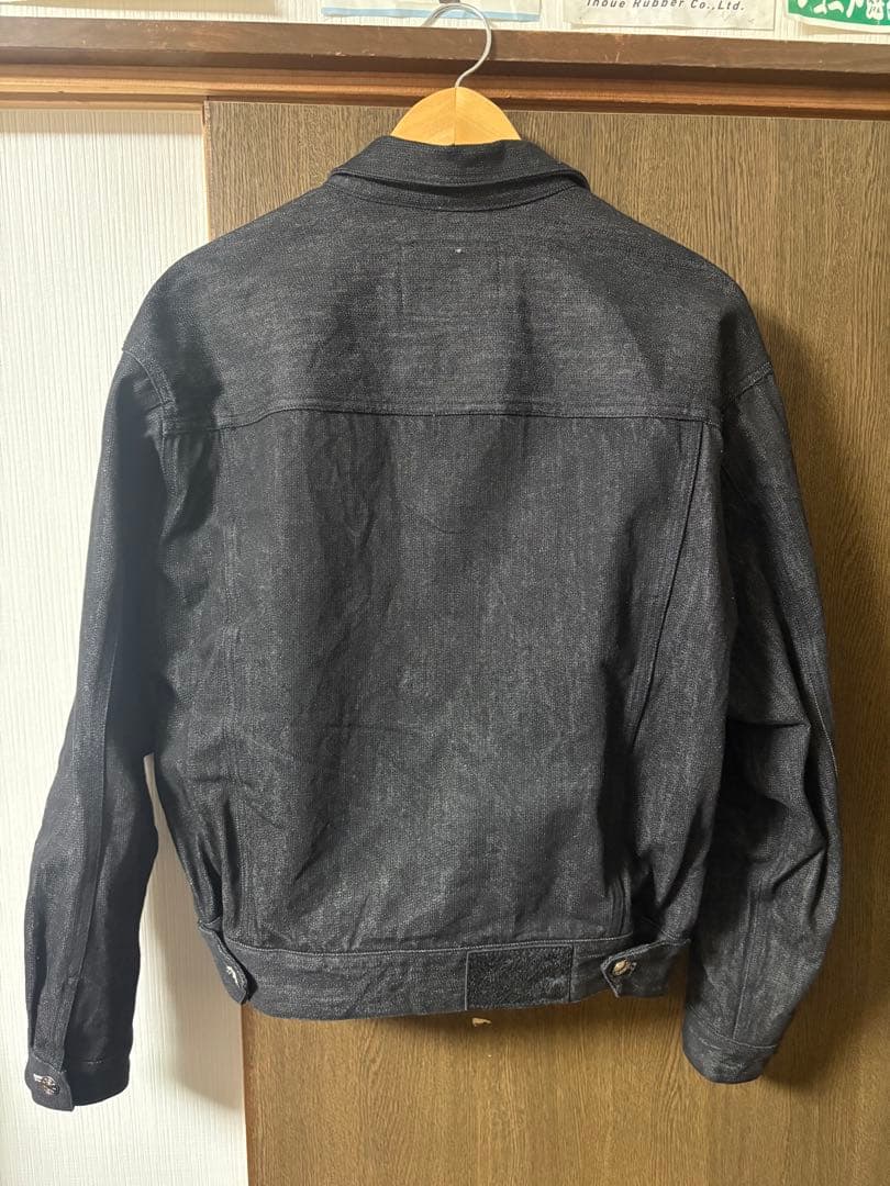 BELVET リジットデニムジャケット M