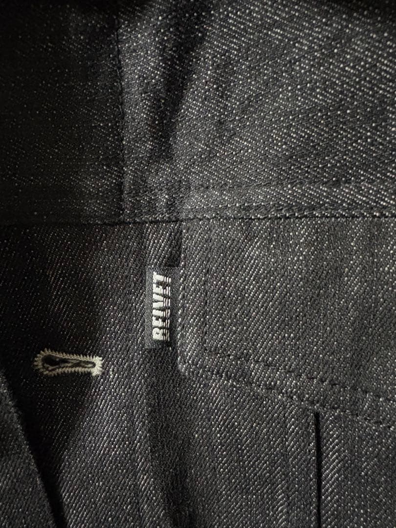 BELVET リジットデニムジャケット M