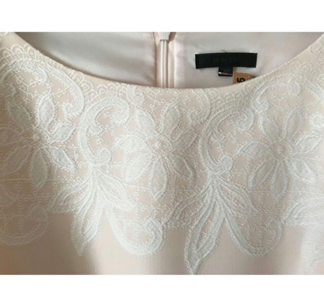 【定価61,950円】レース リボン付 ピンク ワンピース トゥービーシック