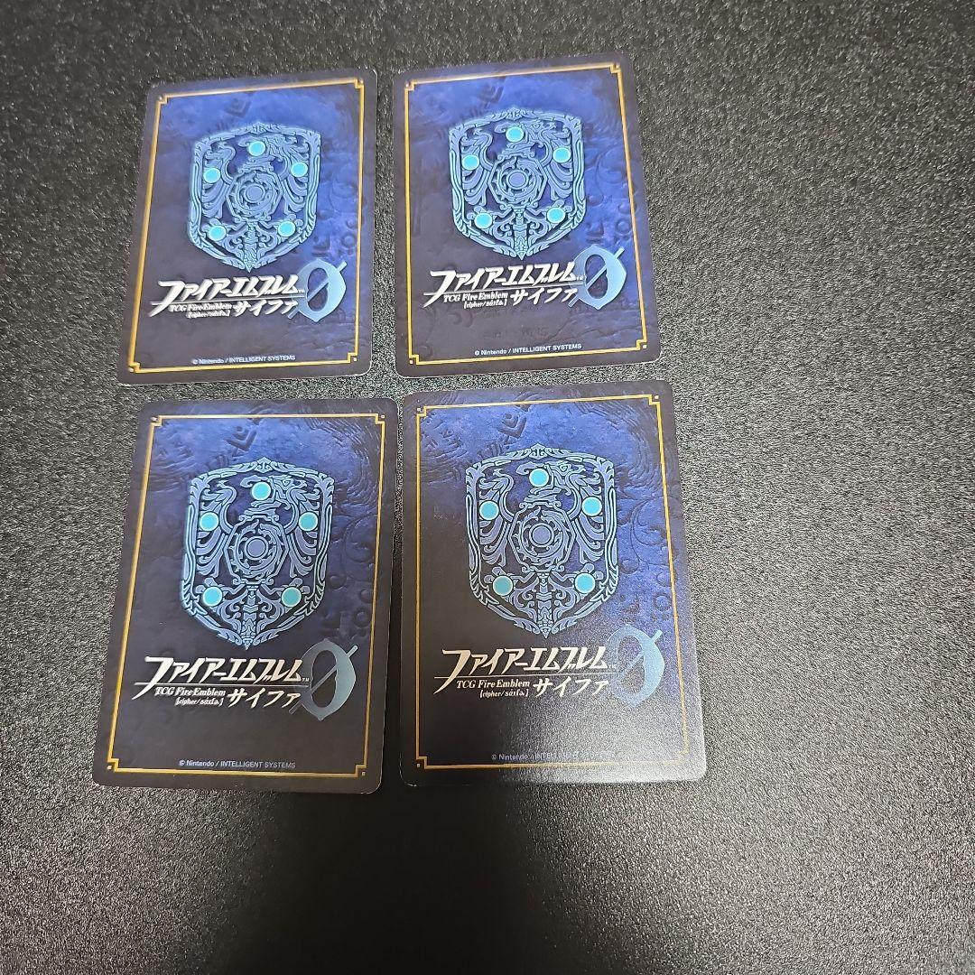 ファイアーエムブレムサイファ　ピアニー　SR4枚セットA
