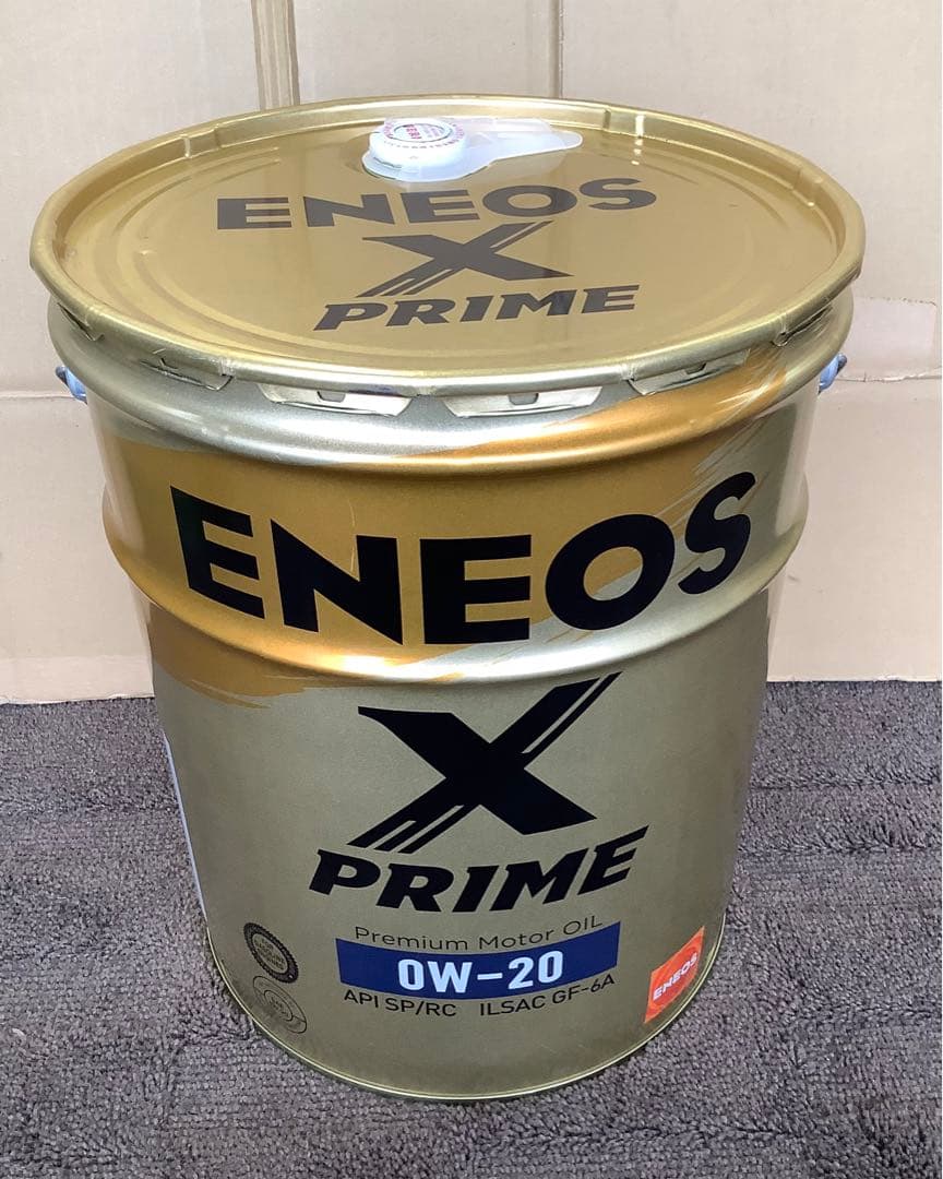 ENEOS X PRIME エンジンオイル 0W-20 20L