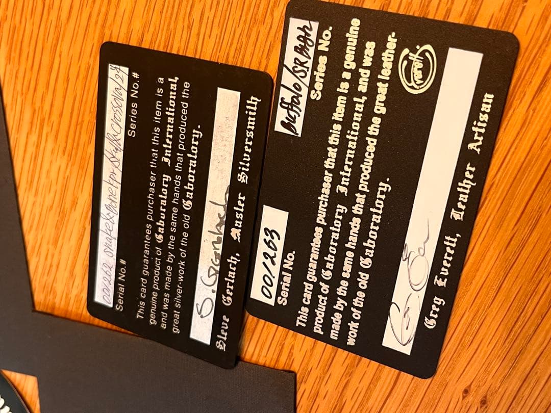 3/14迄　ガボール　ウォレットチェーンとウォレット