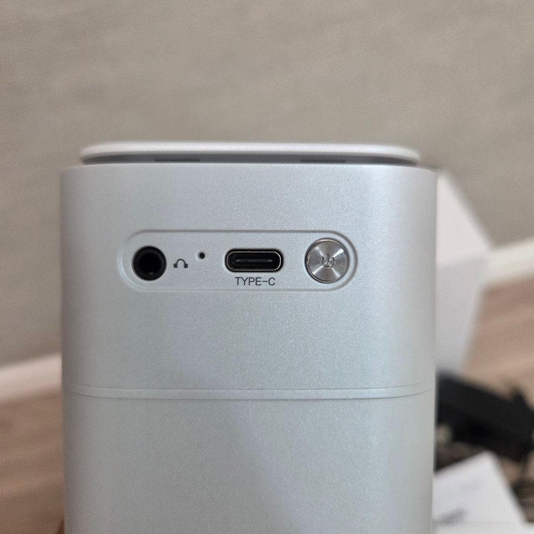 美品 CINEMAGE mini プロジェクター 本体 シネマージュ ホワイト