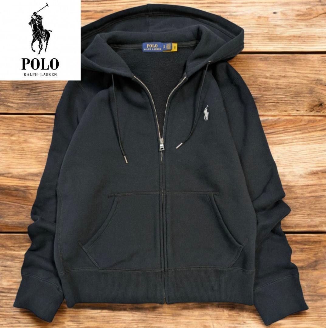 ✨極美品✨POLOポロラルフローレンジップパーカー現行QRタグ