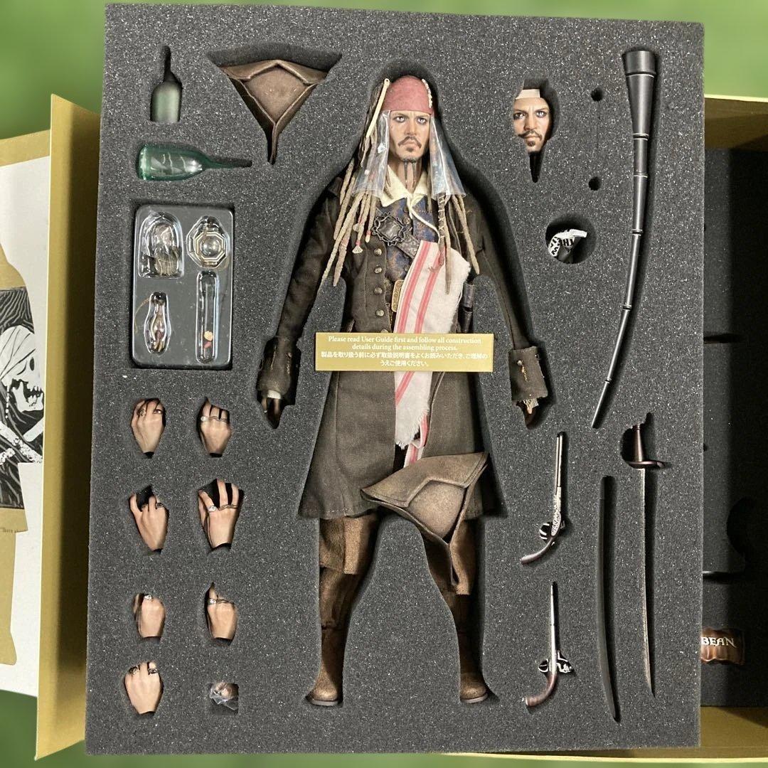ホットトイズ　ジャック・スパロウ フィギュア　DX06 1/6th scale