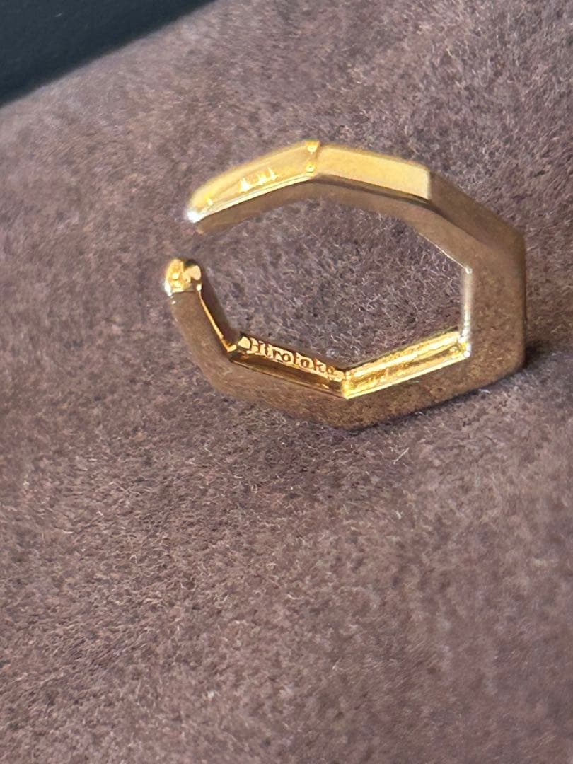 Hirotaka オクタゴン　ゴールド ダイヤモンド